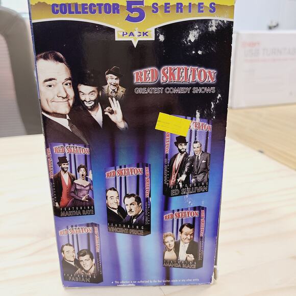 Greatest Comedy Shows Red Skelton - 5-Pack (VHS, 5-Tape Set **SEALED** - Picture 3 of 14